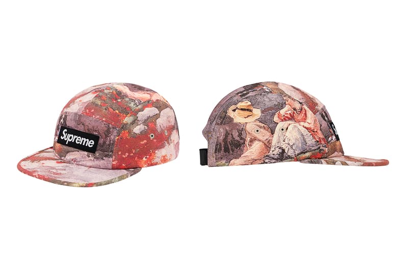 Supreme Fall/Winter 2019 Hats, Caps and Beanies Camo Red yarn Stripes Dots Cuffed