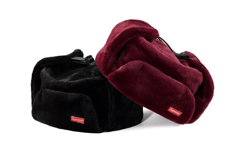 Supreme Fall/Winter 2019 Hats, Caps and Beanies Camo Red yarn Stripes Dots Cuffed