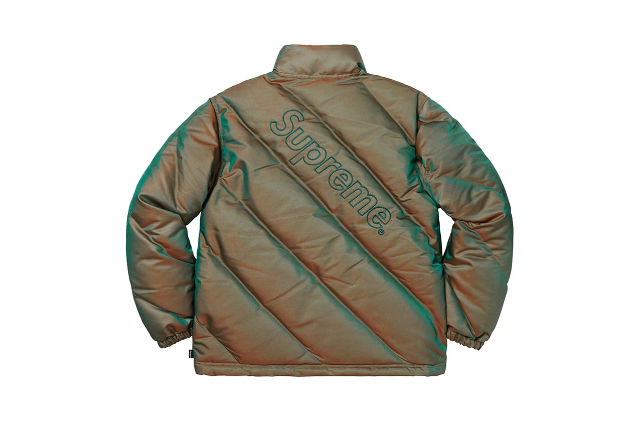 supreme padded jacket