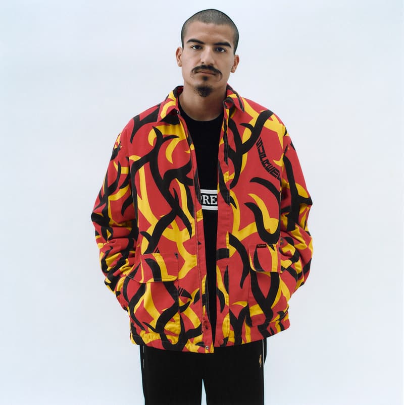 Supreme Fall Winter 2019 Lookbook Jackets Tees Hoodies Pants Sweats Box Logo Camo GORE TEX