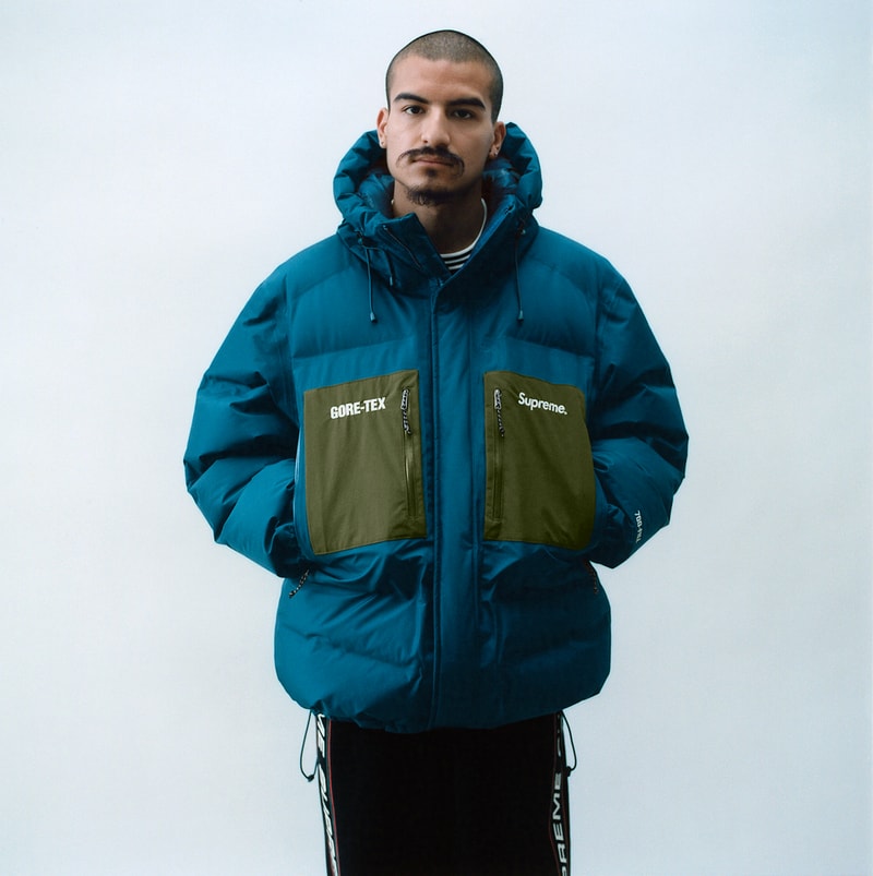 Supreme Fall Winter 2019 Lookbook Jackets Tees Hoodies Pants Sweats Box Logo Camo GORE TEX
