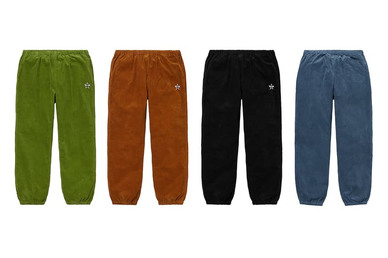 Supreme Fall/Winter 2019 Pants Camo GORE-TEX Shorts Sweatpants Jeans Chinos Purple