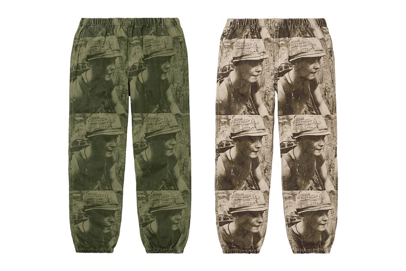 Supreme Fall/Winter 2019 Pants Camo GORE-TEX Shorts Sweatpants Jeans Chinos Purple