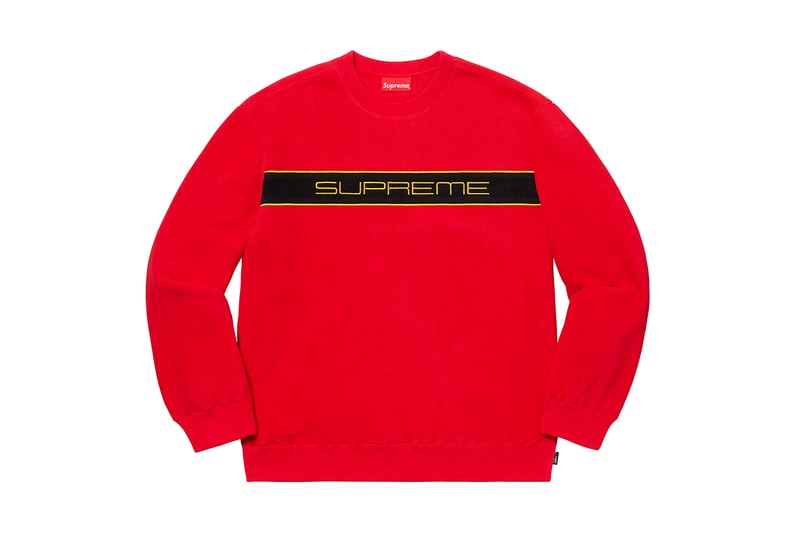 Supreme Fall Winter 2019 Sweats and Hoodies Box Logo Paisley Blue Camo Yellow Script Heaven and Earth Art 8 ball