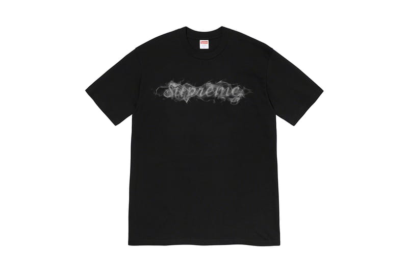 supreme smoke tee white