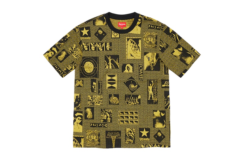 Supreme Fall Winter 2019 Shirts and Tops Button Ups Paisley Yellow Red Supreme Is Love The Smiths Morrissey
