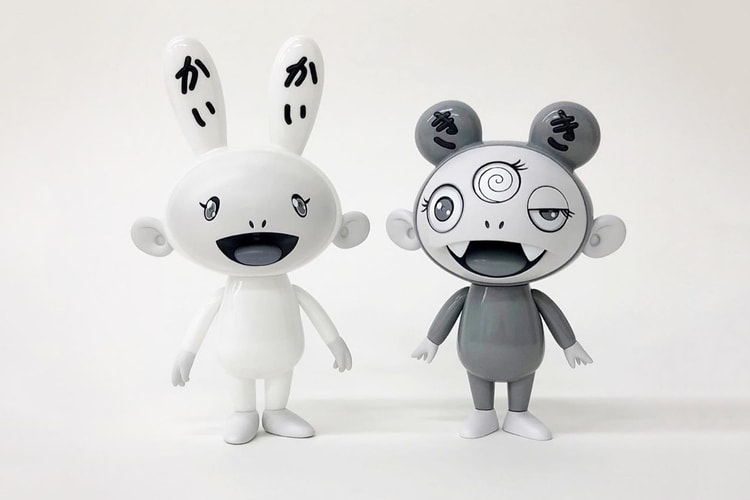 Takashi Murakami Teases Monochromatic Versions of Signature 'Kaikai' & 'Kiki' Figures