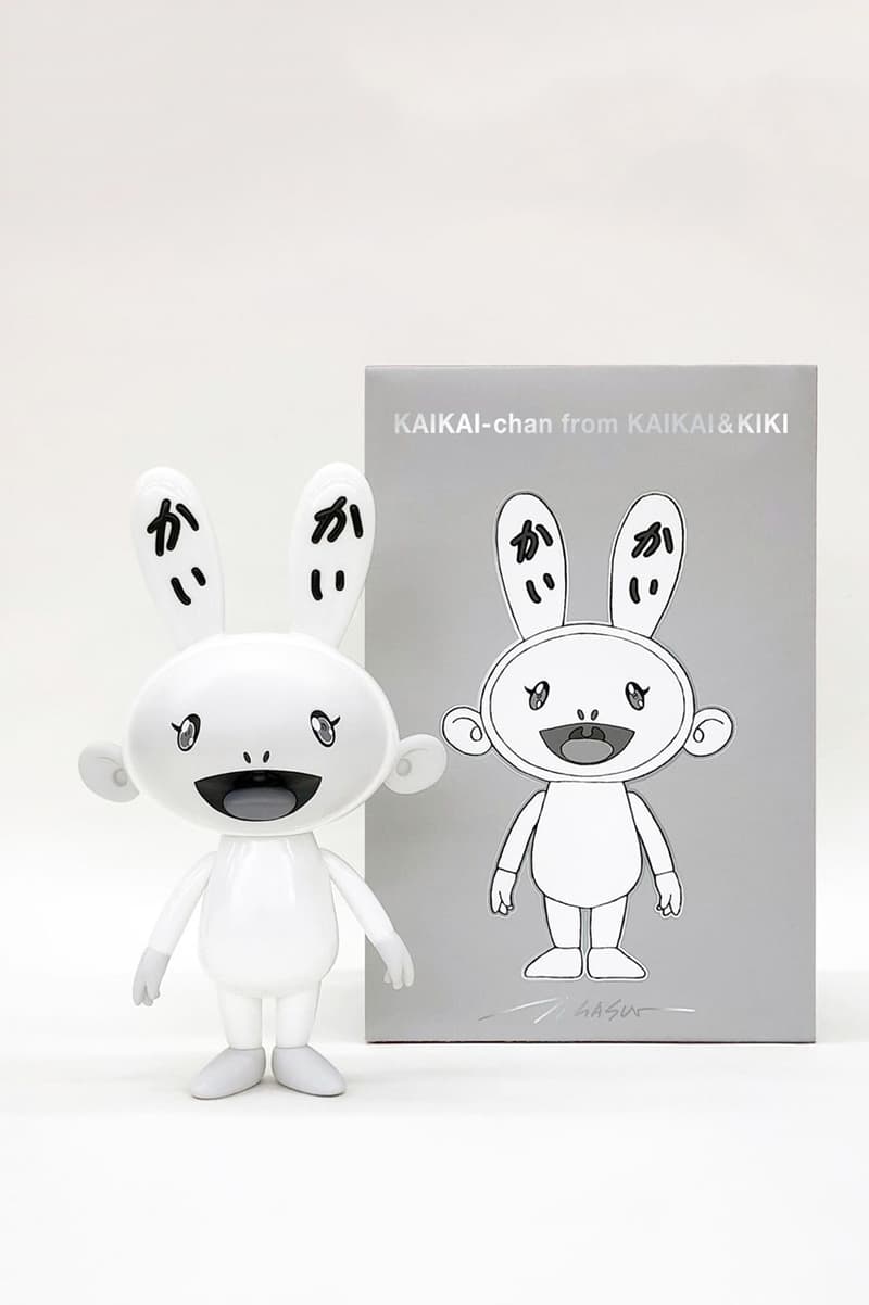 takashi murakami black white kaikai kiki vinyl figures artworks collectibles editions sculptures statues