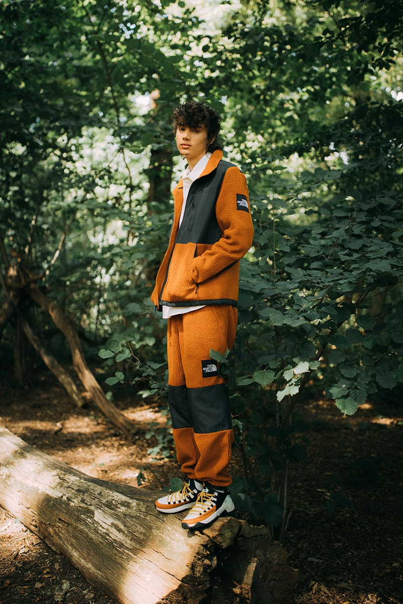 The North Face Presents Back to Trail Collection Lhotse Jacket Denali Fleece