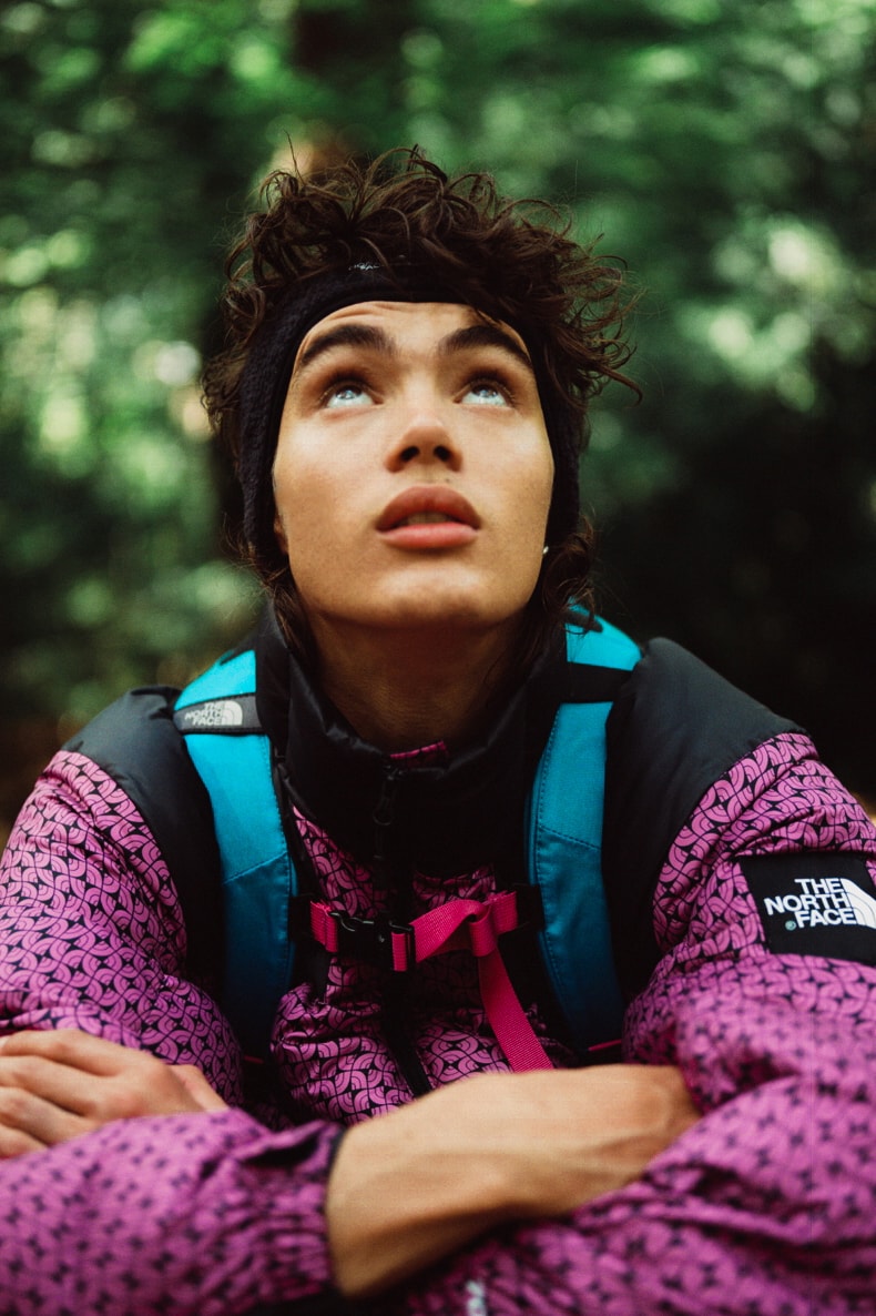 The North Face Presents Back to Trail Collection Lhotse Jacket Denali Fleece