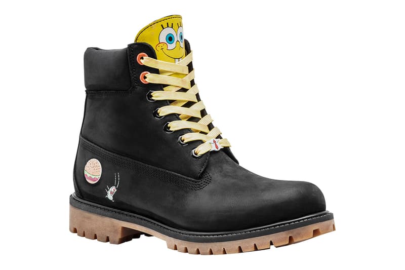 SpongeBob x Timberland Collaboration Release Info Plankton Jellyfish Jellyfishing 