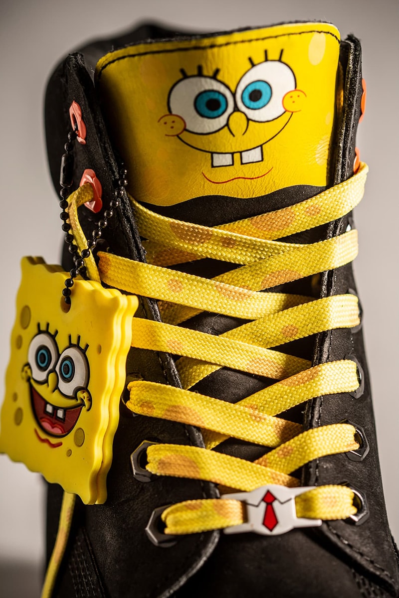 SpongeBob x Timberland Collaboration Release Info Plankton Jellyfish Jellyfishing 