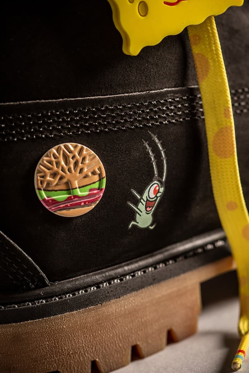 SpongeBob x Timberland Collaboration Release Info Plankton Jellyfish Jellyfishing 