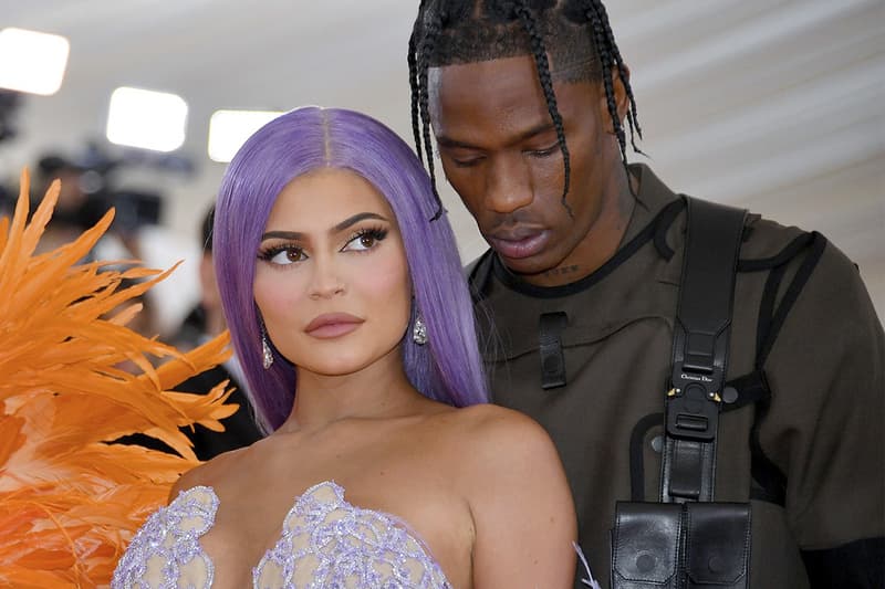 Travis Scott Kylie Jenner Birthday Surprise 22 Years Old Rose Petals House Celebrations Stormi Webster Texas Rapper Kylie Cosmetics Make Up Mogul Billionaire