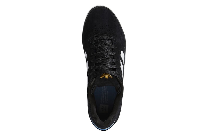 Tyshawn Jones x adidas Pro Model Core Black cloud white light blue skateboarding skateboard shoes sneakers 