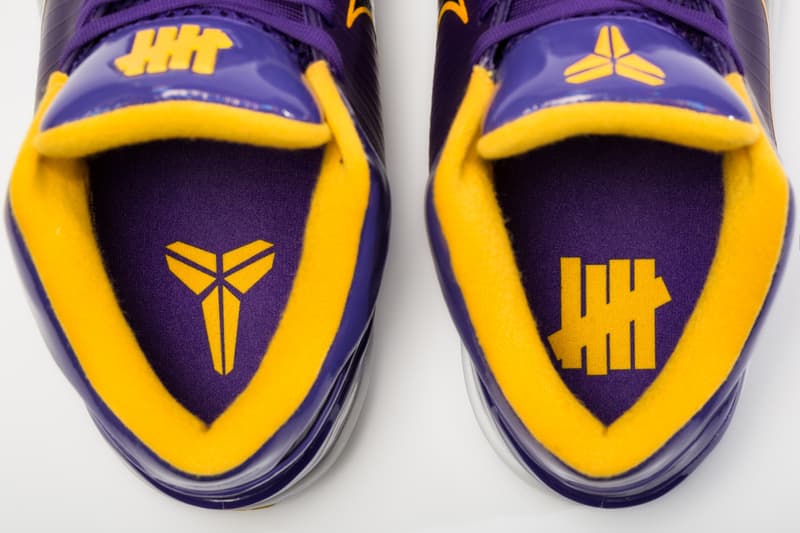 UNDEFEATED x Nike Zoom Kobe 4 Protro Pack Better Look UNDFTD sneakers kobe Bryant basketball HYPER JADE FIR TEAM ORANGE COURT PURPLE 24 8 release information