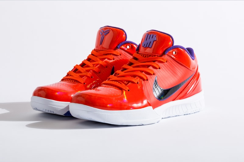 UNDEFEATED x Nike Zoom Kobe 4 Protro Pack Better Look UNDFTD sneakers kobe Bryant basketball HYPER JADE FIR TEAM ORANGE COURT PURPLE 24 8 release information 
