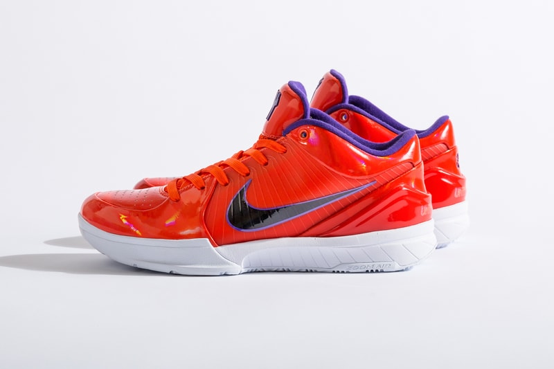 UNDEFEATED x Nike Zoom Kobe 4 Protro Pack Better Look UNDFTD sneakers kobe Bryant basketball HYPER JADE FIR TEAM ORANGE COURT PURPLE 24 8 release information 