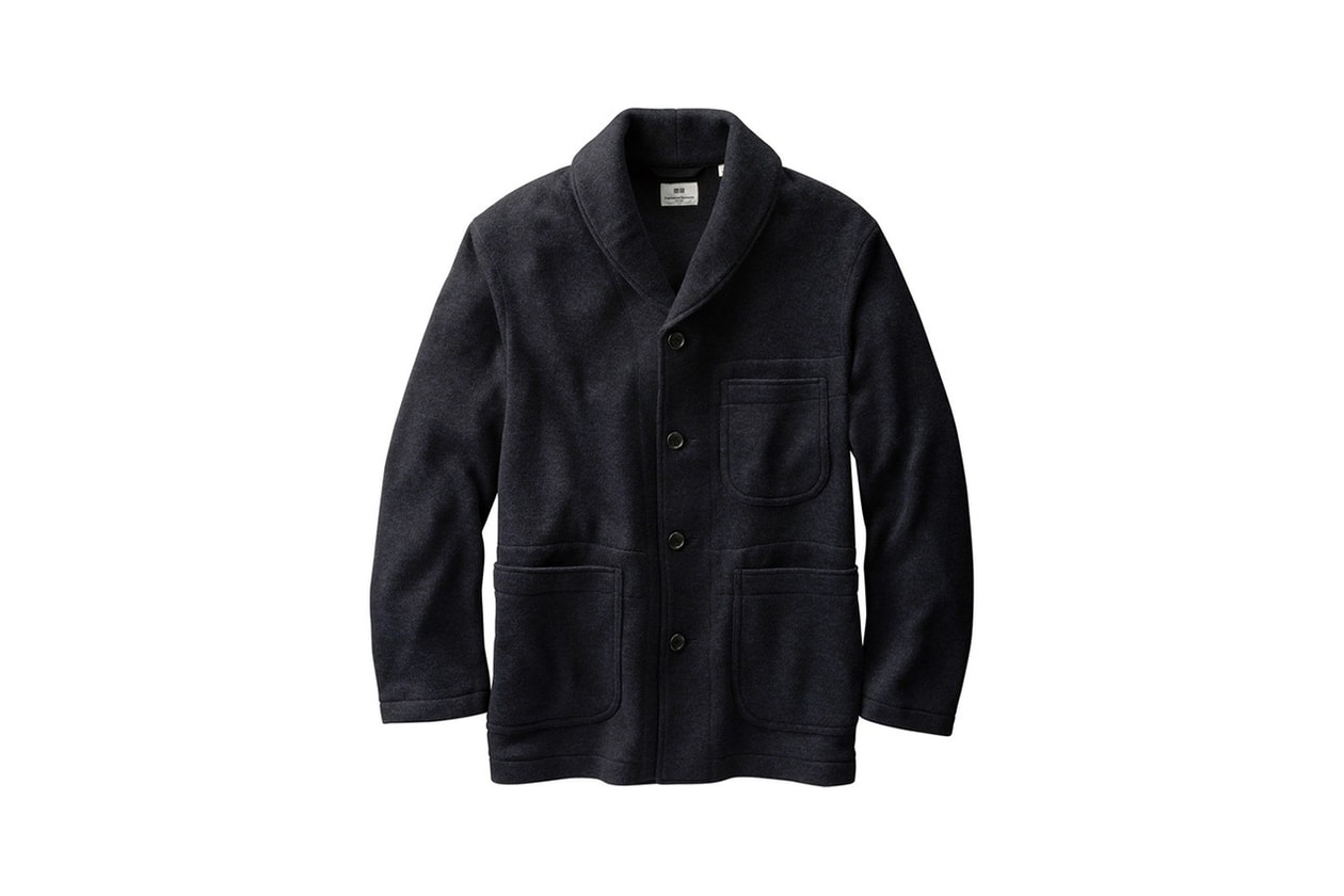 engineered garments uniqlo fleece collection pullover jacket military inspired green navy olive black grey buy cop purchase release information first look