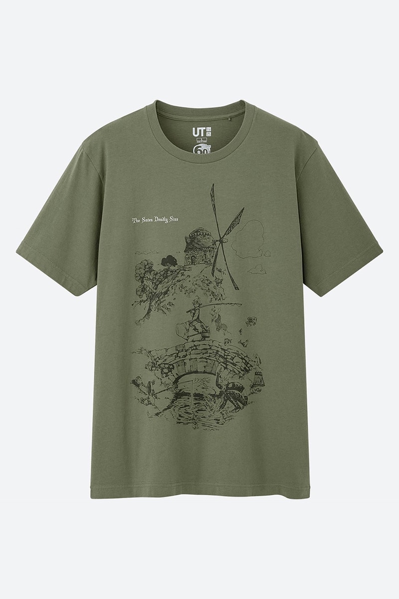 UNIQLO UT x Shonen Jump 60th Anniversary Collaboration manga attack on titan shingeki no kyojin fairy tail seven deadly sins hajime no ippo sushi shota magical teacher negima はじめの一歩』『FAIRY TAIL』『七つの大罪』 『進撃の巨人』 『魔法先生ネギま！』 『将太の寿司 release date info buy August 12 japan Negima! Magister Negi Magi