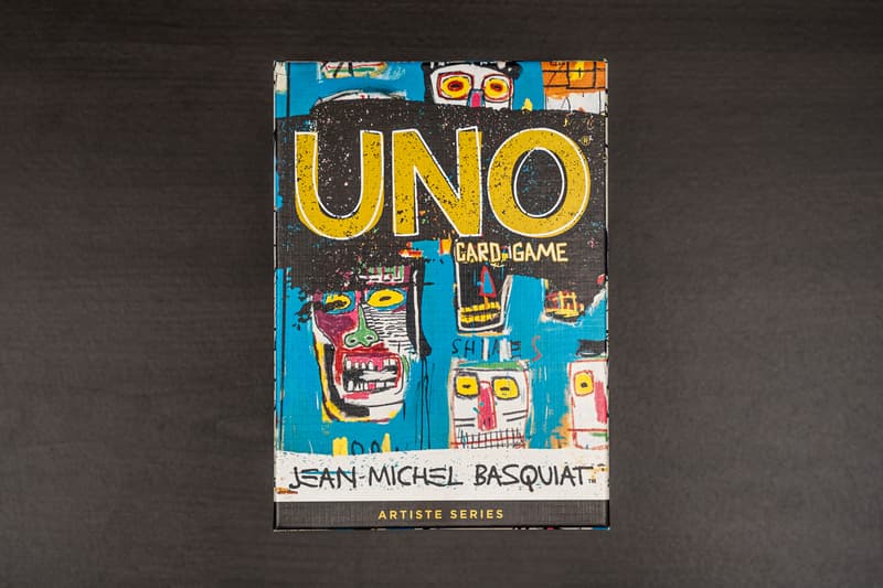 UNO Artiste Series 1 Jean Michel Basquiat Pack 1980s art design pop culture card game