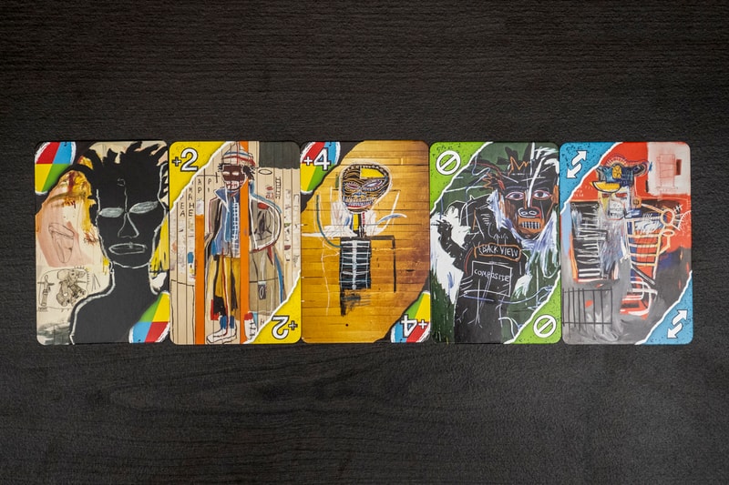 UNO Artiste Series 1 Jean Michel Basquiat Pack 1980s art design pop culture card game 