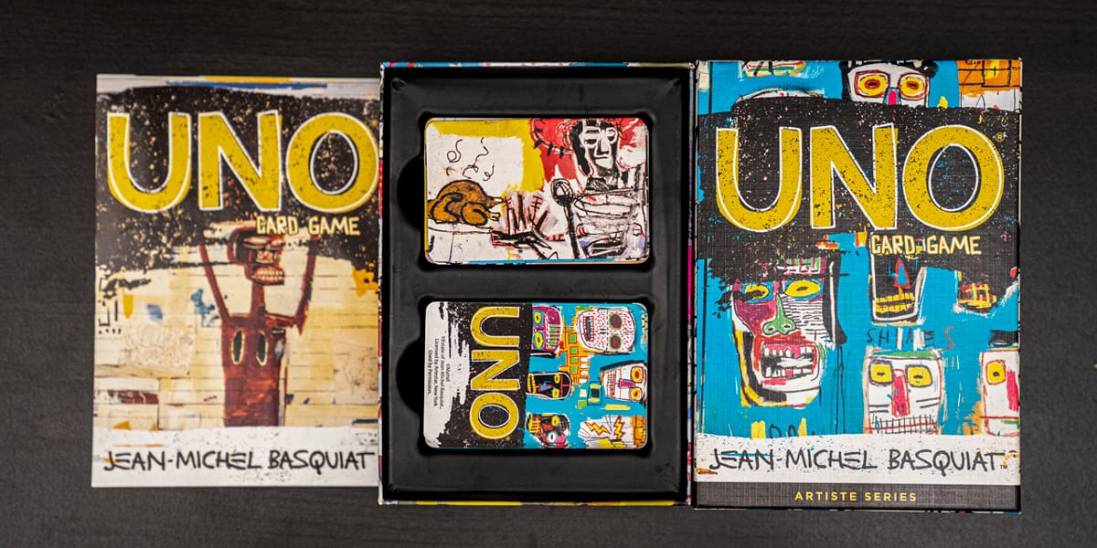 1 Jean-Michel Basquiat European Edition New/Sealed Mattel Cards Uno Artiste No 