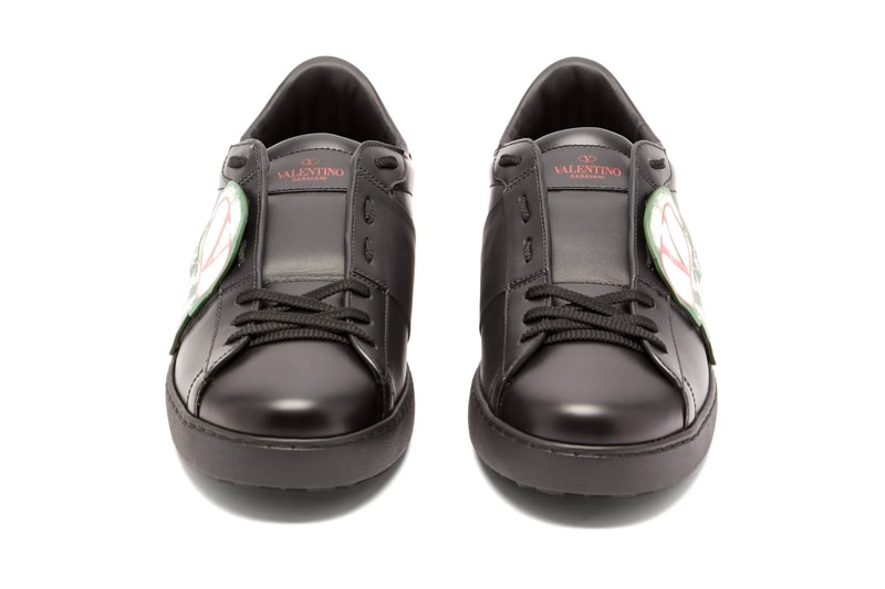 Valentino x Undercover Skull-Appliqué & Climbers Sneakers release info matchesfashion.com buy now purchase footwear shoes trainers leather mesh pierpaolo Piccioli jun takahashi 