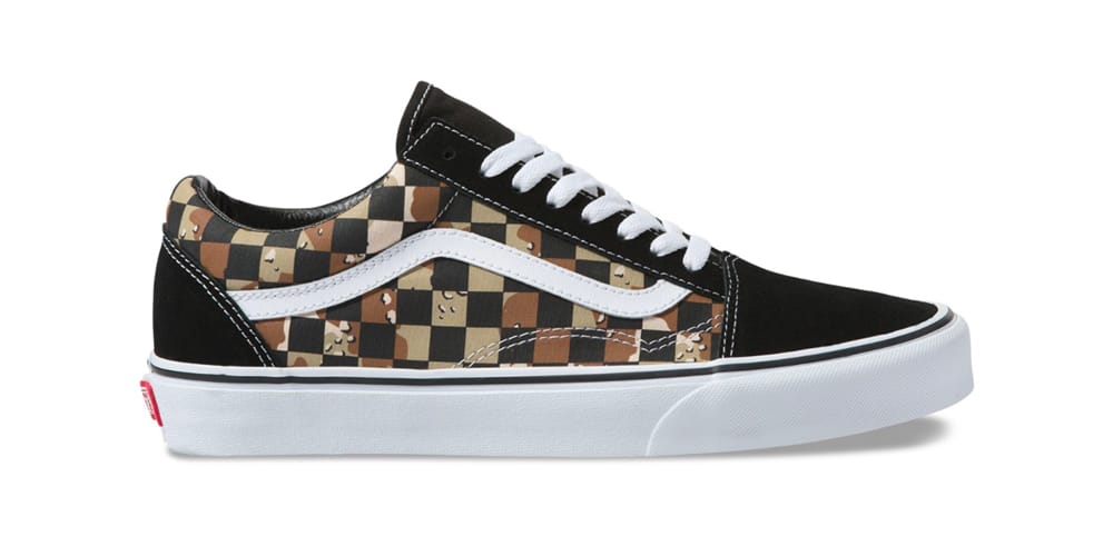 camo and checkered vans