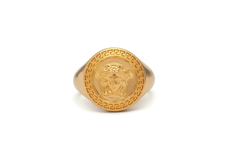 Versace Delivers Opulence With its Medusa Medallion Ring
