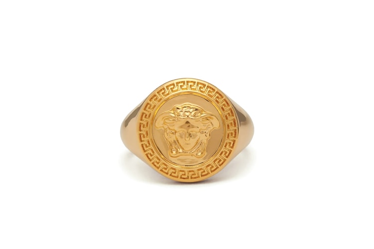 Versace Delivers Opulence With its Medusa Medallion Ring