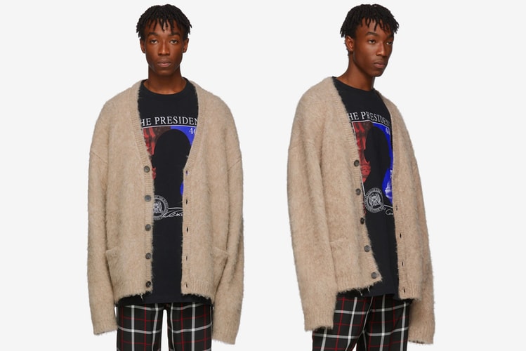 Vetements Releases a Replica of Kurt Cobain's Iconic Cardigan