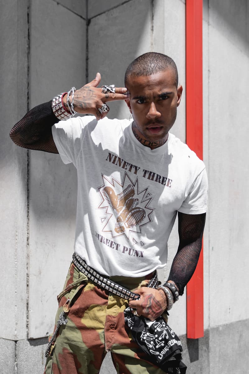 Vic Mensa Streetsnaps Style Interview Feature 93punx album stream punk influence fashion style brand clothing