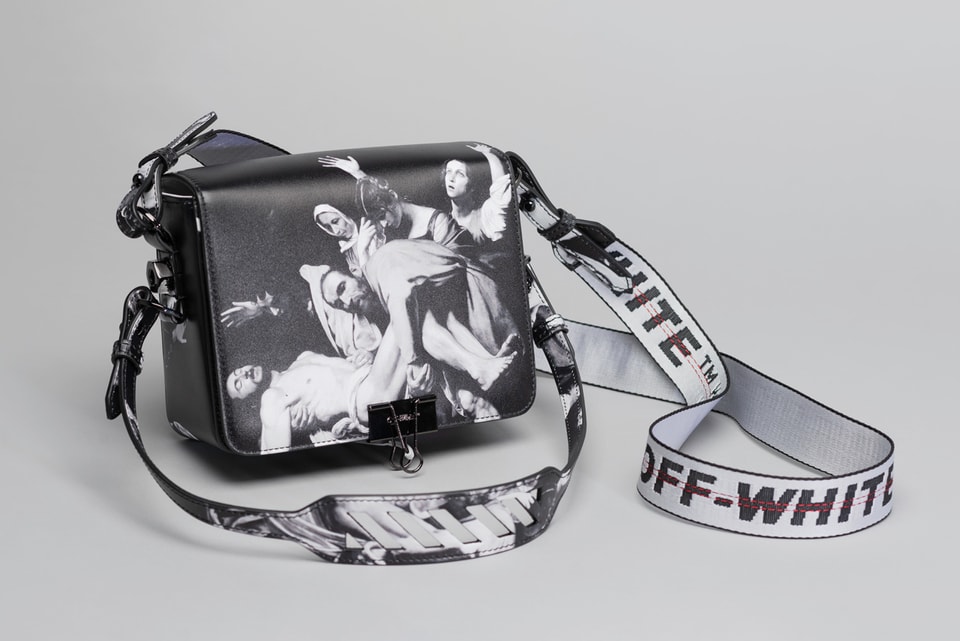OFF-WHITE Virgil Abloh ICA Flap Bag 04 White/Green in Leather - US
