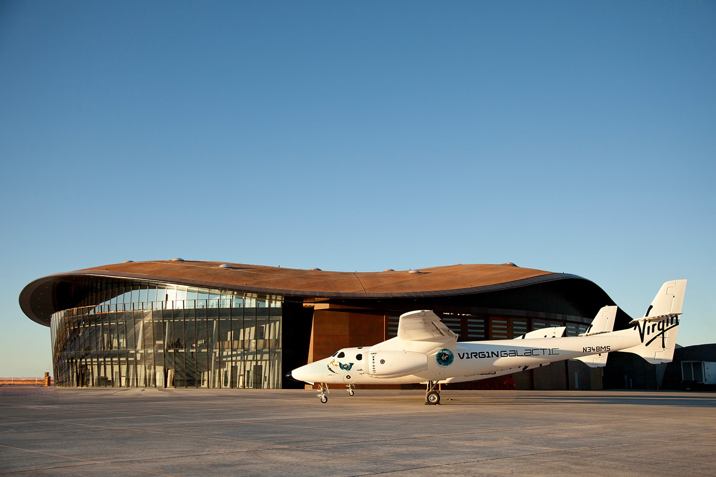 Virgin Galactic Gateway to Space First Look Video space travel new mexico virgin Richard Branson 