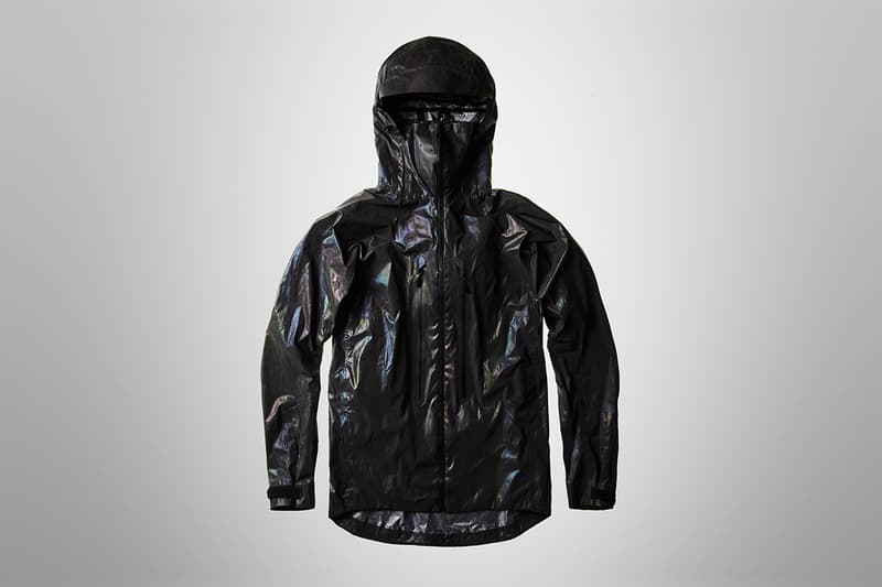 Vollebak Black Squid Jacket Release metallic black liquid metal Info Buy Release Technical Techwear Fashion Reflective ski snowboard