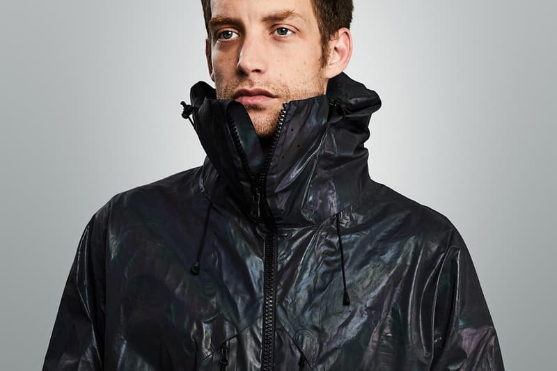 Vollebak Black Squid Jacket Release metallic black liquid metal Info Buy Release Technical Techwear Fashion Reflective ski snowboard