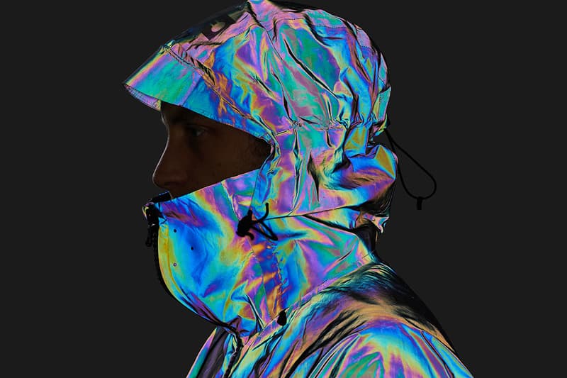 Vollebak Black Squid Jacket Release metallic black liquid metal Info Buy Release Technical Techwear Fashion Reflective ski snowboard