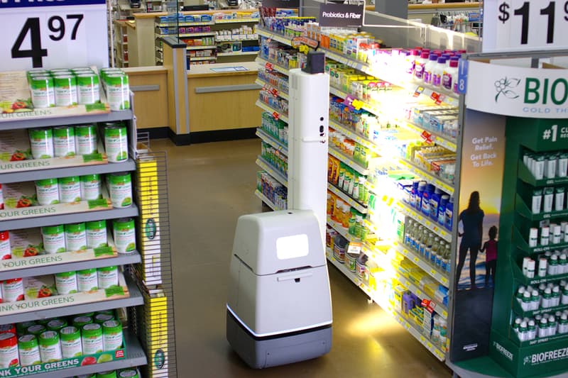 Walmart Robot Army Store Aisles Employees Customers Automation Bossa Nova Scanning Robotics Retail