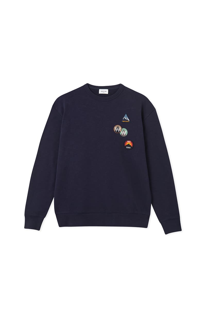 Wood Wood Fall Winter 2019 FW19 Collection "Come Down Easy" Drop Two 2 Alpine Skiing Climbing Mountain Prints Nordic Knitwear Copenhagen Based Unisex Fashion Label