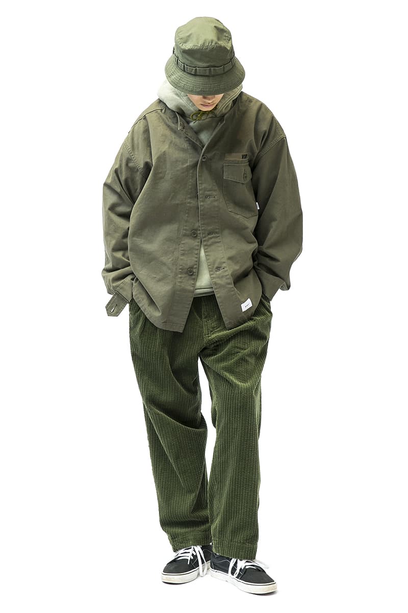WTAPS Fall Winter 2019 Collection Tetsu Nishiyama military utilitarian casual american staples silhouettes workwear fireman 3M detailing Japanese streetwear