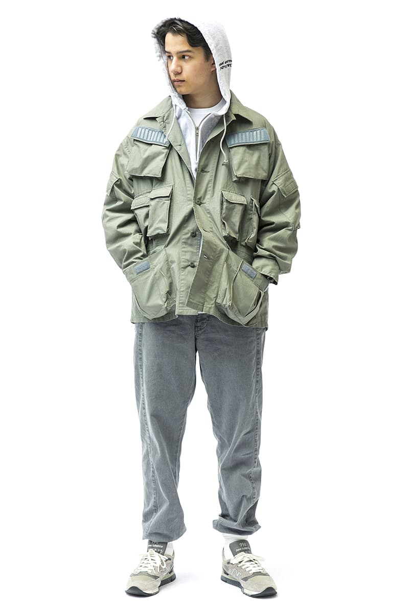 WTAPS Fall Winter 2019 Collection Tetsu Nishiyama military utilitarian casual american staples silhouettes workwear fireman 3M detailing Japanese streetwear