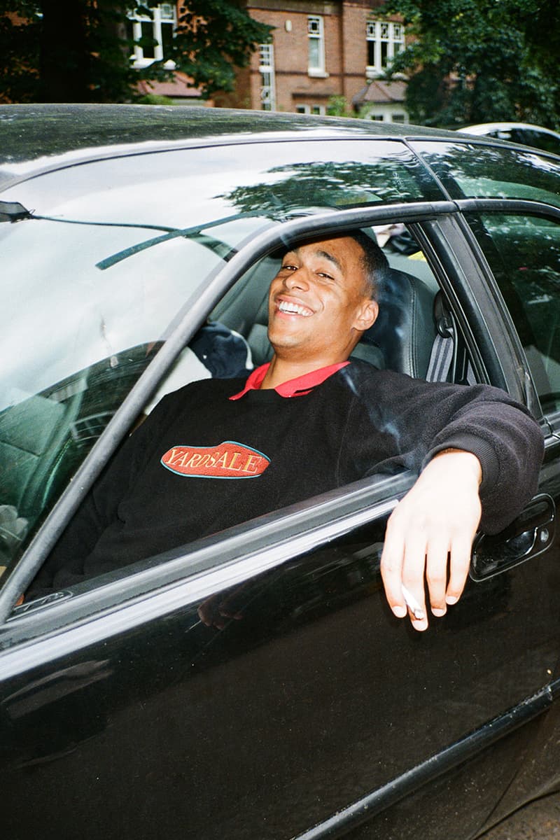 Yardsale Fall Winter 2019 Collection Clothing Drop 8PM GMT Skate Brand Label London Collective Velour Zip Up Hoodies Sweaters Polos T-Shirts Graphic Lookbook