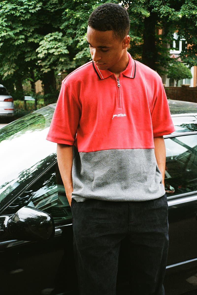 Yardsale Fall Winter 2019 Collection Clothing Drop 8PM GMT Skate Brand Label London Collective Velour Zip Up Hoodies Sweaters Polos T-Shirts Graphic Lookbook
