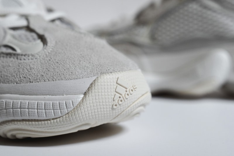 adidas YEEZY 500 Bone White Closer Look Release Info bonwht orginals fv3573 tan salt blush brown off