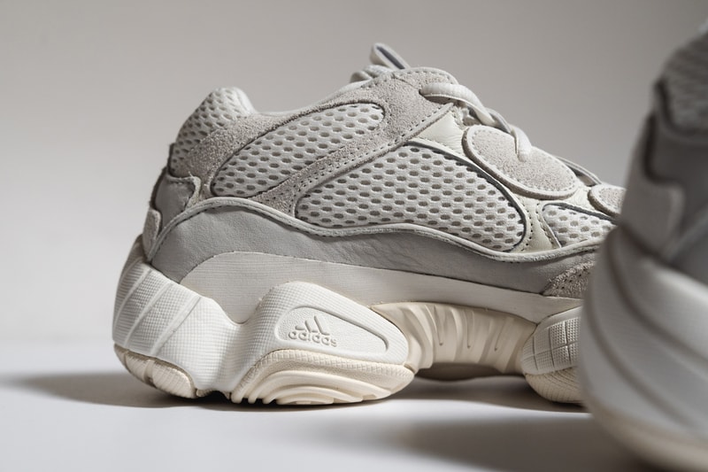 adidas YEEZY 500 Bone White Closer Look Release Info bonwht orginals fv3573 tan salt blush brown off