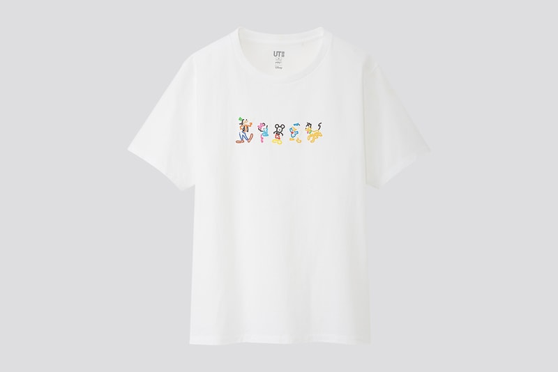 yoon hyup uniqlo ut collaboration mickey mouse capsule apparel clothes