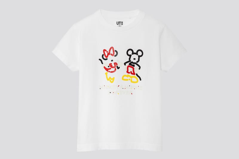 Uniqlo UT Disney Mickey Mouse Collection Black TShirt Sz Small S Short  Sleeve  eBay