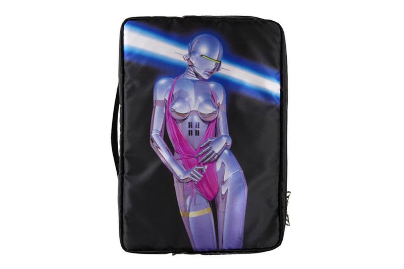 Hajime Sorayama x PORTER x Sync. Vinyl Bags medicom toy collaboration yoshida kaban japan nylon pvc tote sacoche pouch release date info buy