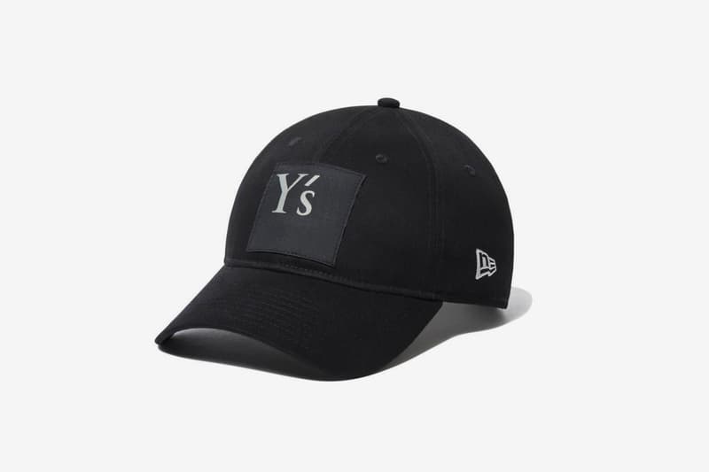 Ys New Era Capsule Collection Yohji Yamamoto black tracksuit backpack napsack tenical hoodie cap graphics monocrhomatic black apparel garments Release info Date